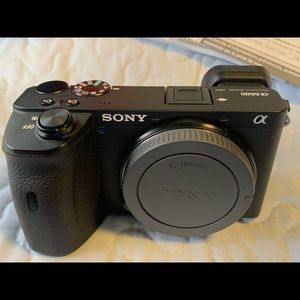 Sony Alpha 6600 E-Mount APS-C Mirrorless 4K Video Camera (Body Only)